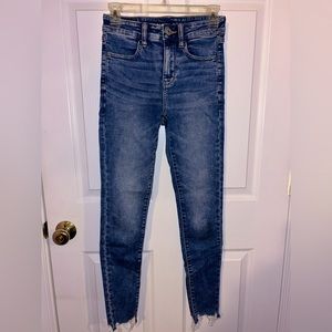 American Eagle Stretchy Skinny Jeans, Size 2